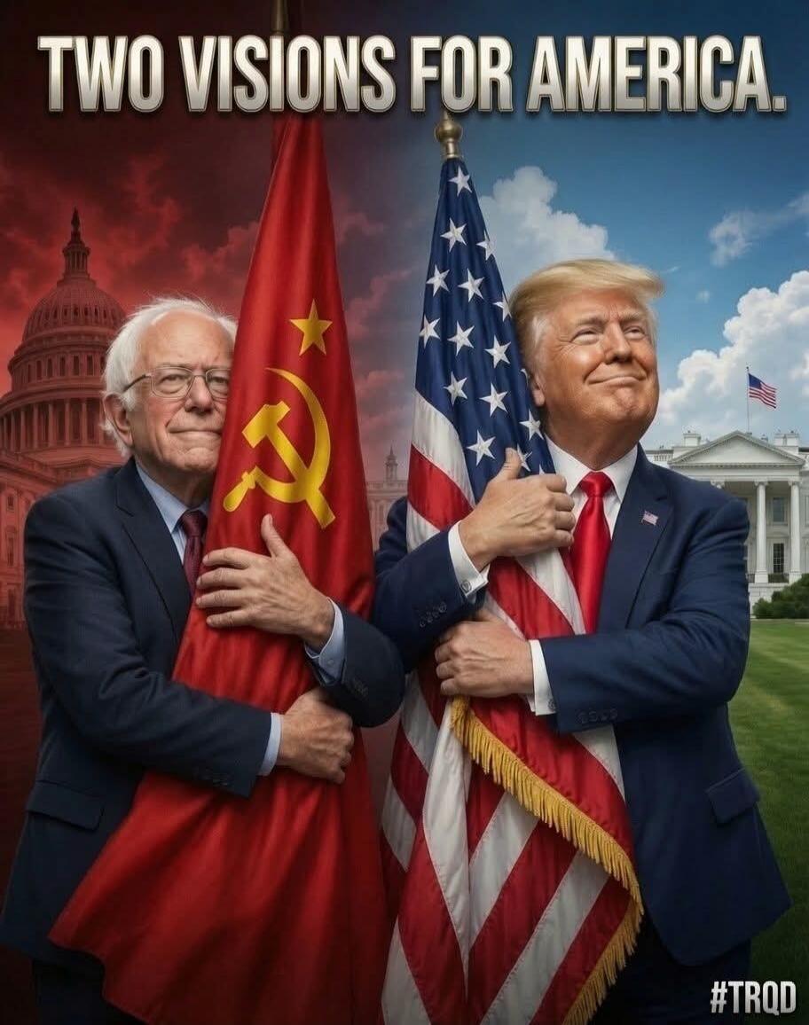TWO VISIONS FOR AMERICA. #TRQD