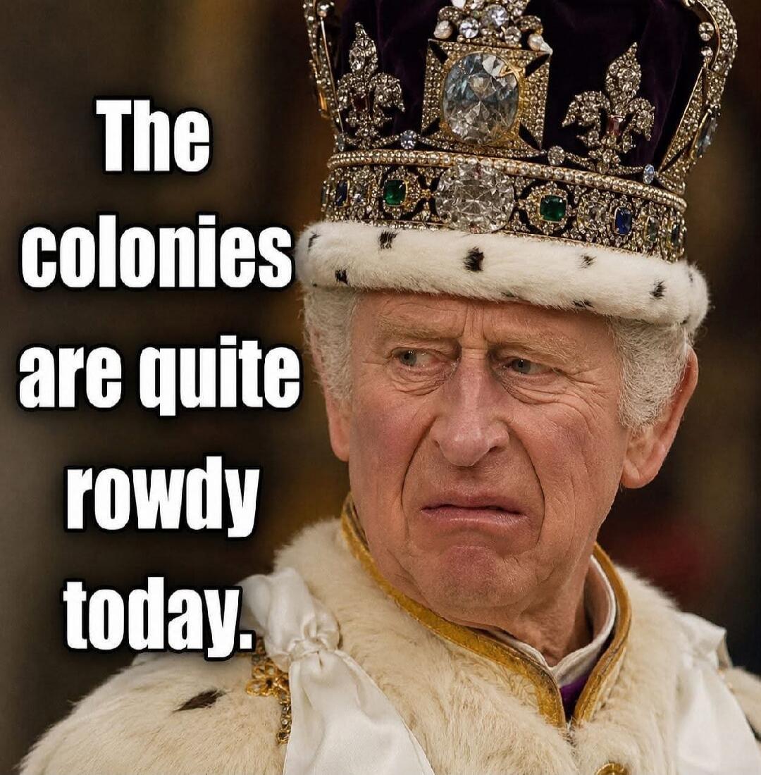 The colonies are quite rowdy today.