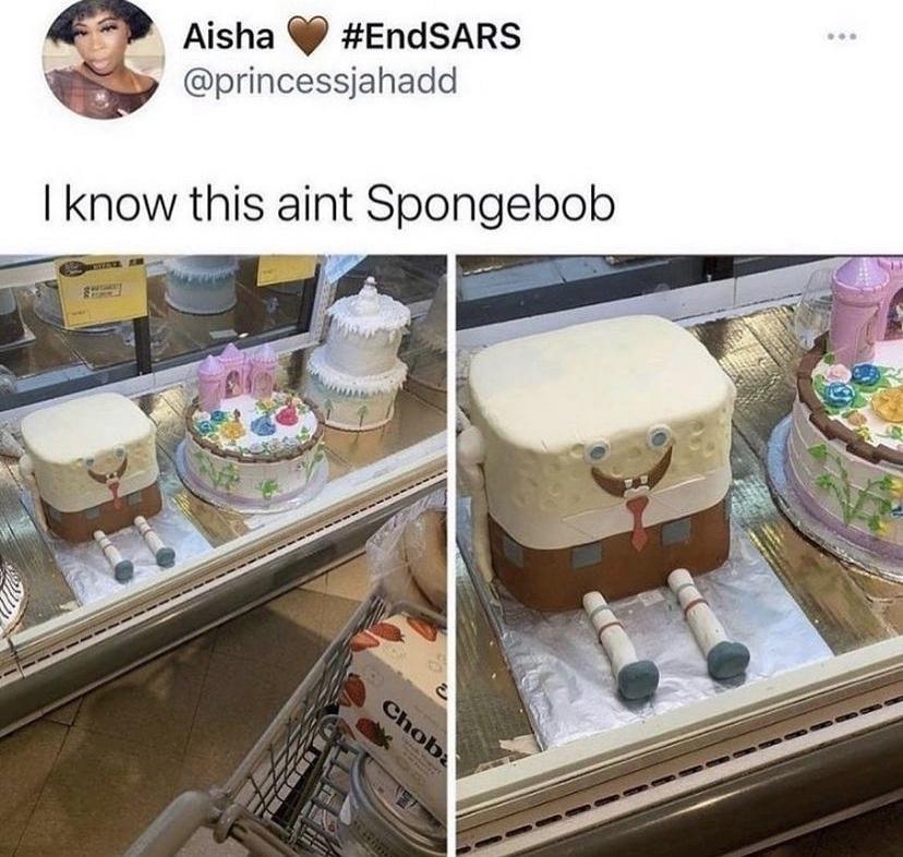 Aisha EndSARS ISy princessjahadd know this aint Spongebob