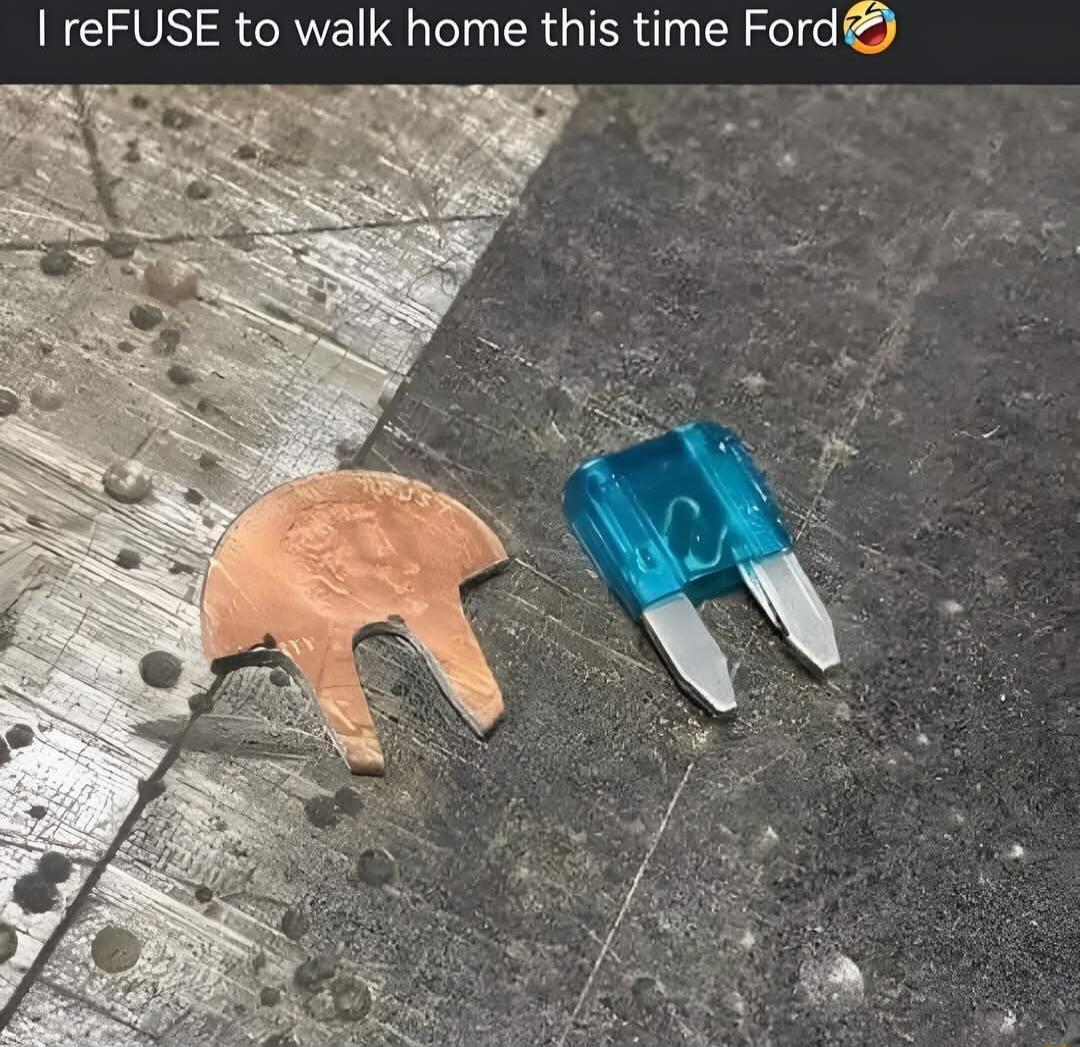 reFUSE to walk home this time Ford