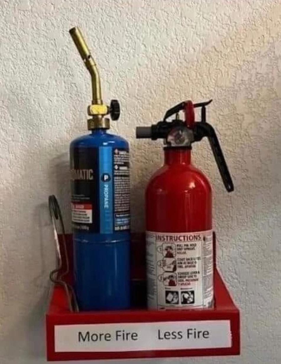 More Fire Less Fire
