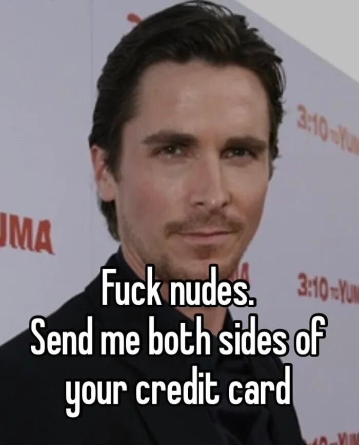 Send me botheES o your credit card