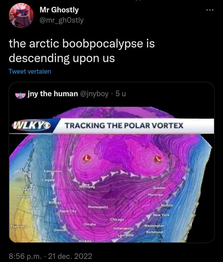 A Mr Ghostly Co mr_ghostly LGERET l oToleoTo e eZ1 e IR N descending upon us Tweet vertalen w Iy the human jnyboy 5 U 856 pm 21 dec