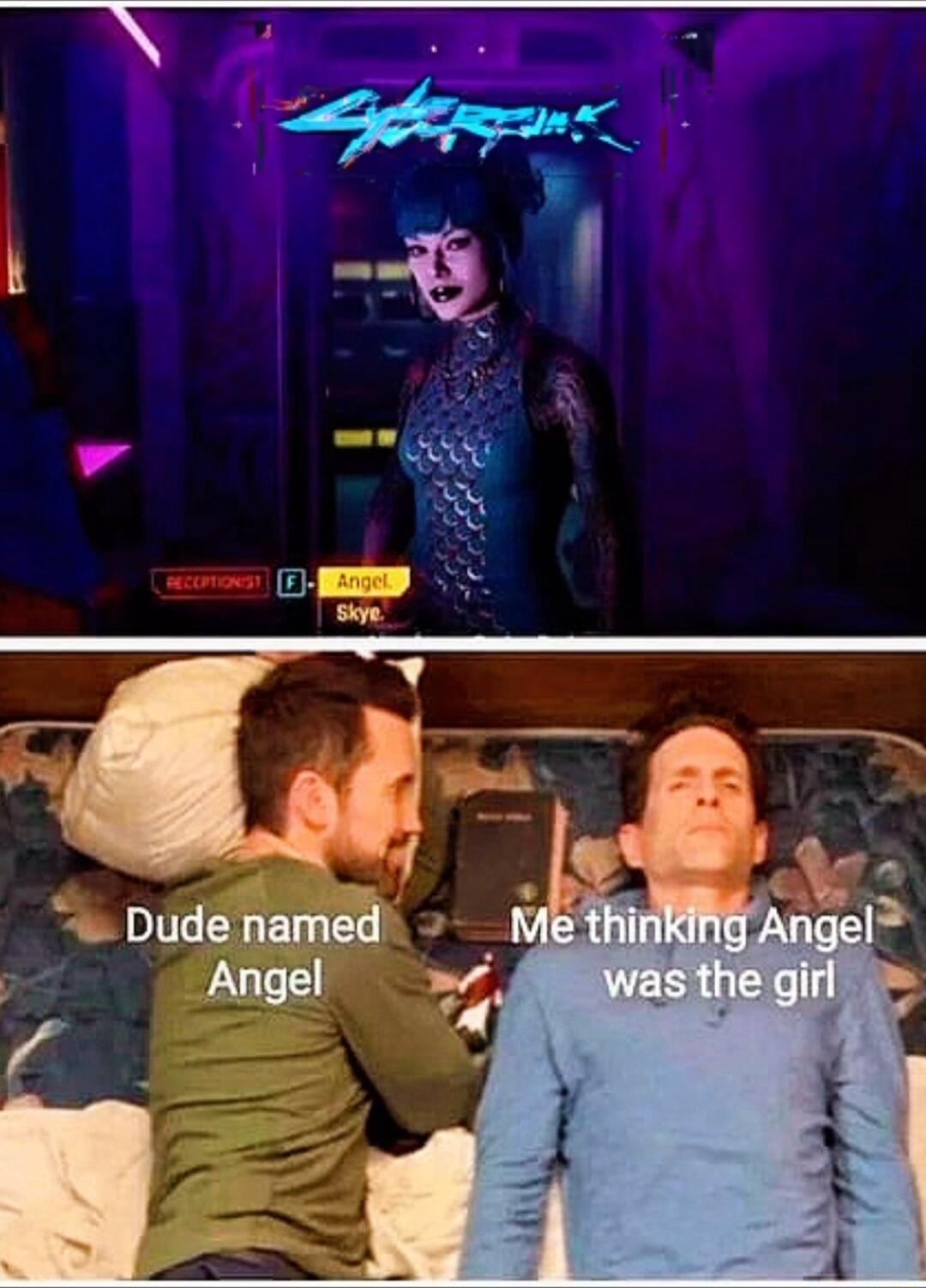 Dude named Angel