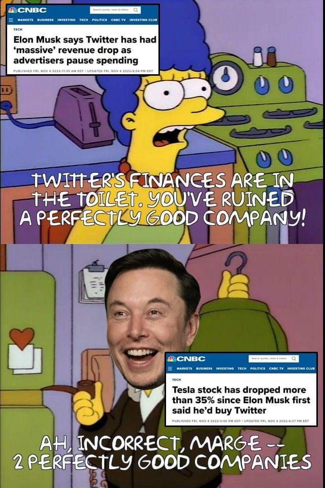 Tesla stock has dropped than 35 si