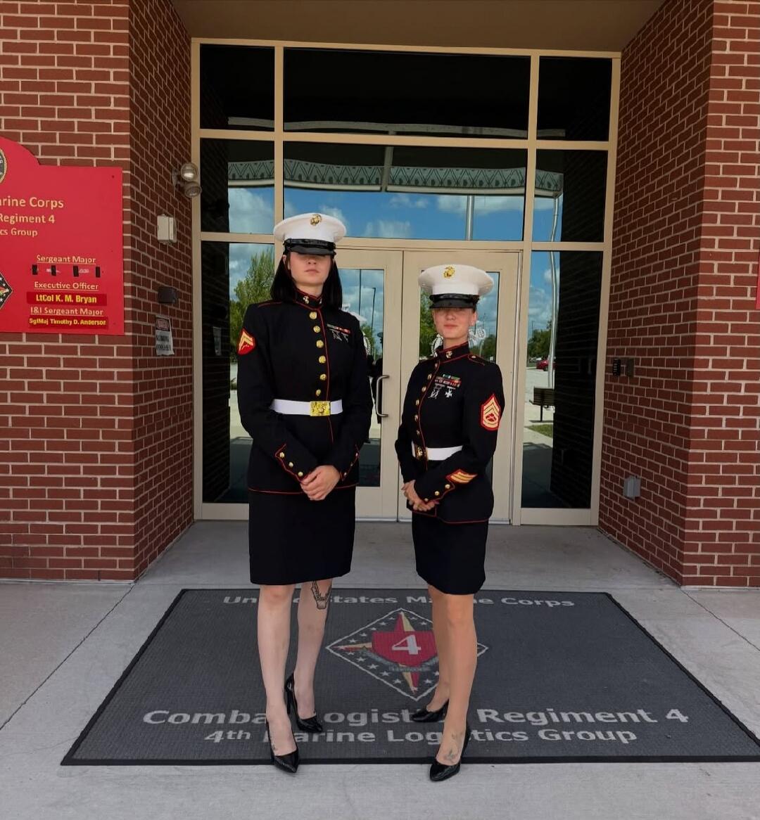 Marine Corps Regiment 4 Logistics Group Sergeant Major Executive Officer LTCOL K. M. Bryan I&I Sergeant Major SgtMaj Timothy D. Anderson United States Marine Corps Combat Logistics Regiment 4 4th Marine Logistics Group