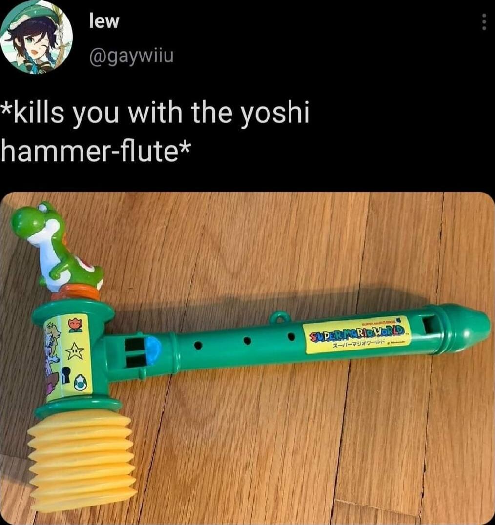 lew gaywiiu kills you with the yoshi GETNINEIRIT G