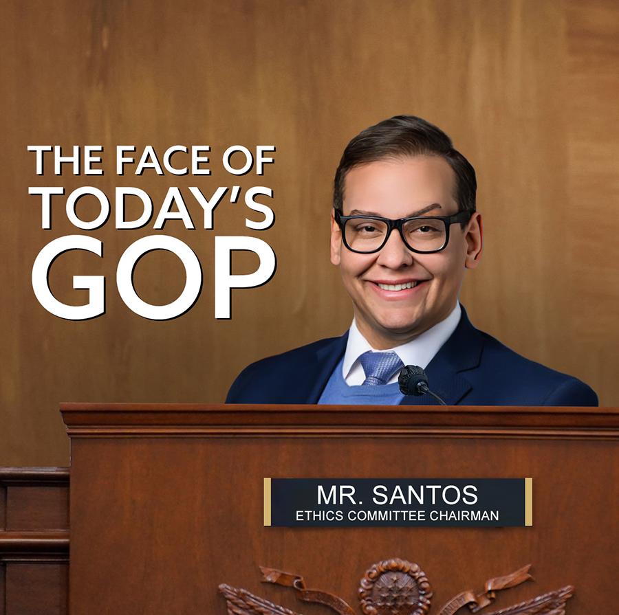 THE FACE OF TODAYs W GOP MR SANTOS ETHICS CONMITTEE CHAIRMAN