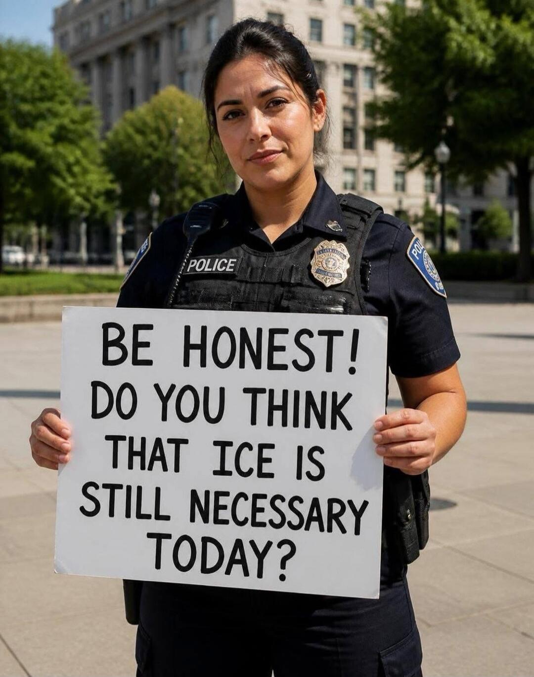 BE HONEST! DO YOU THINK THAT ICE IS STILL NECESSARY TODAY?