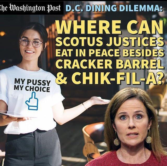 e Washington Post D Cx Bmlhe DILEMMA AMHER E AN EAT IN PEAC CRACKER Mqussv z CH MY CHoICE