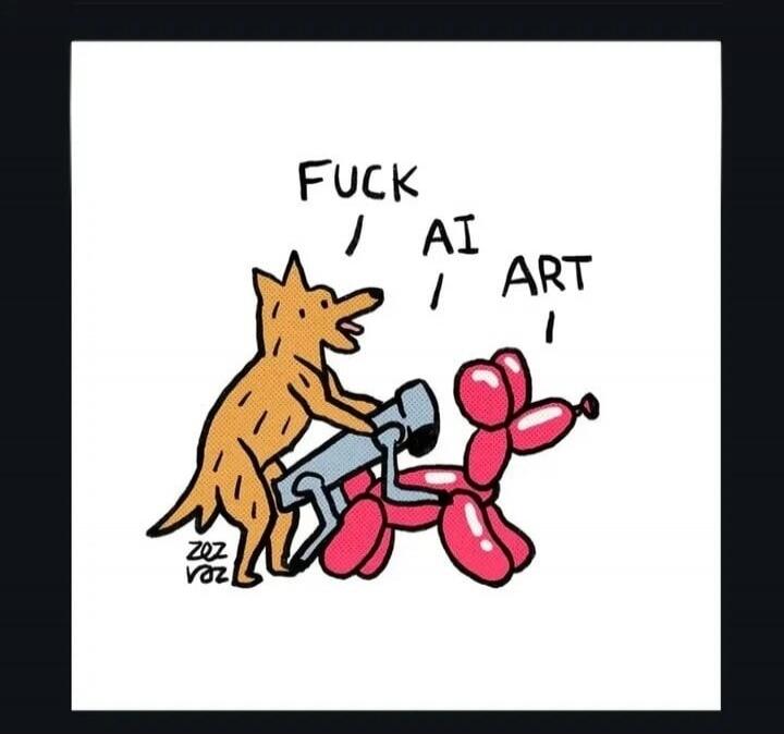 FUCK AI ART