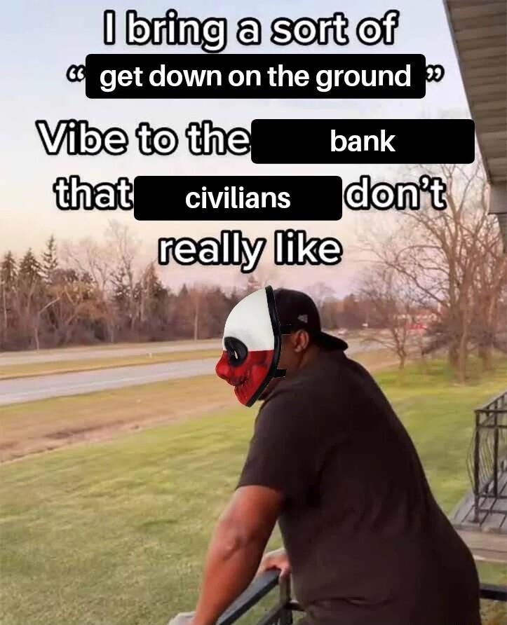 1 bring serk f getdown on the ground 3