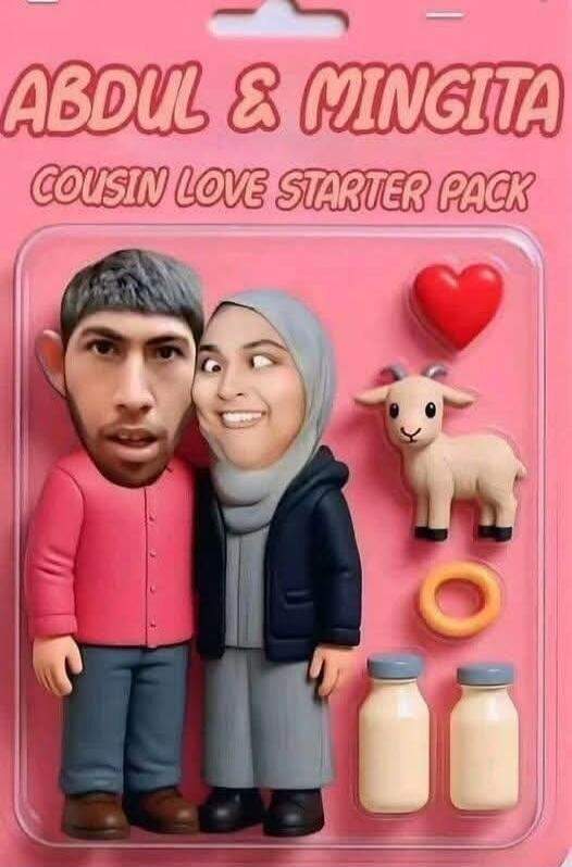 ABDUL & MINGITA
COUSIN LOVE STARTER PACK