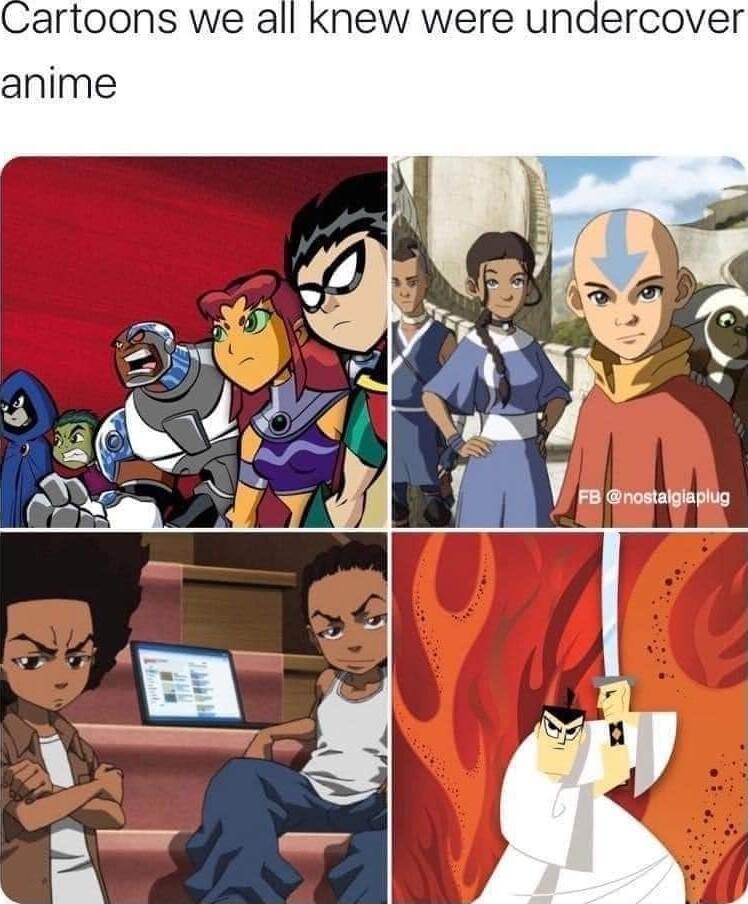 artoons we all knew were unaercover Vaauh