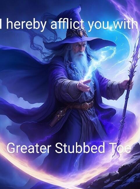 g hereby afflict yougwit