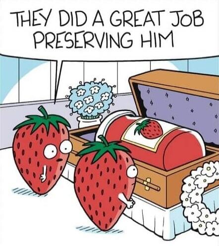 THEY DID A GREAT JOB PRESERVING HIM