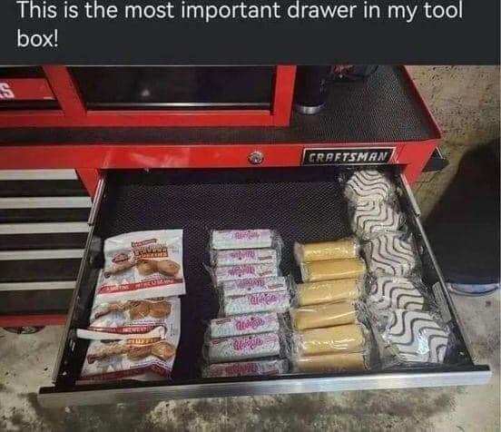 This is the most important drawer in my tool box