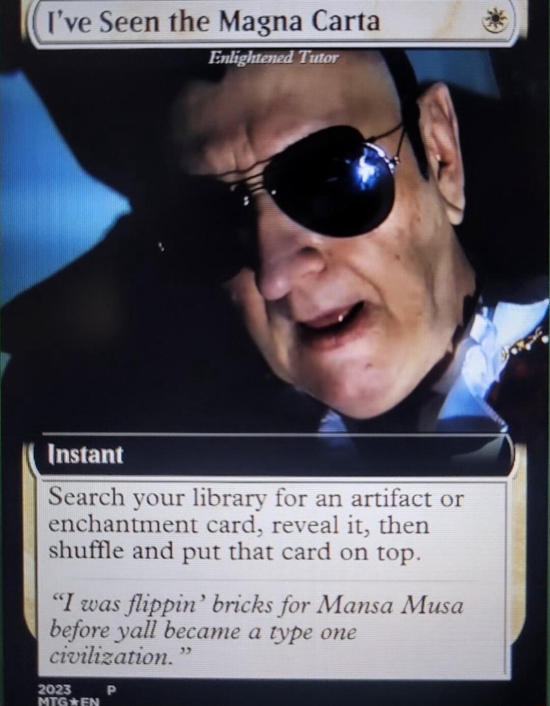 1 enchantment shuffle and put that