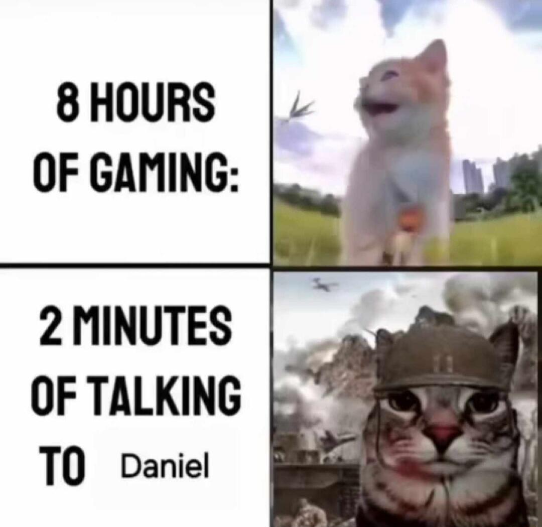 8 HOURS OF GAMING 2 MINUTES OF TALKING TO Daniel