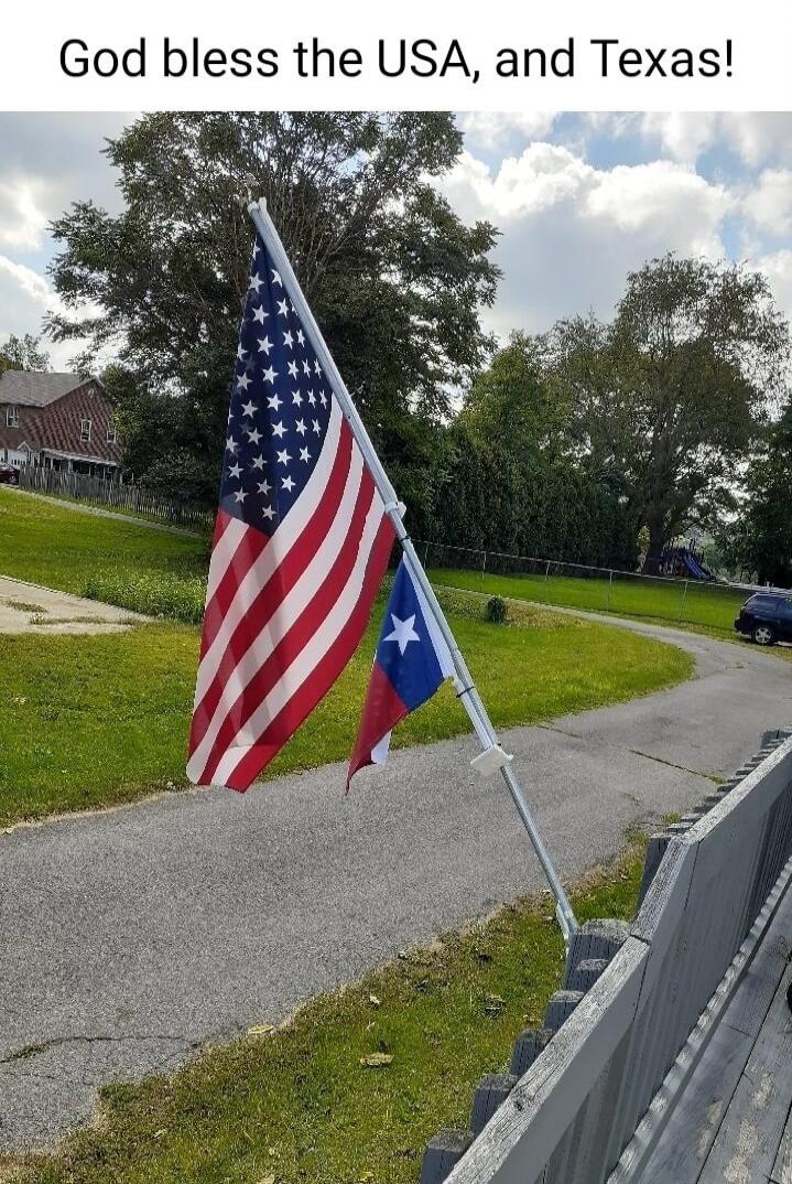 God bless the USA, and Texas!