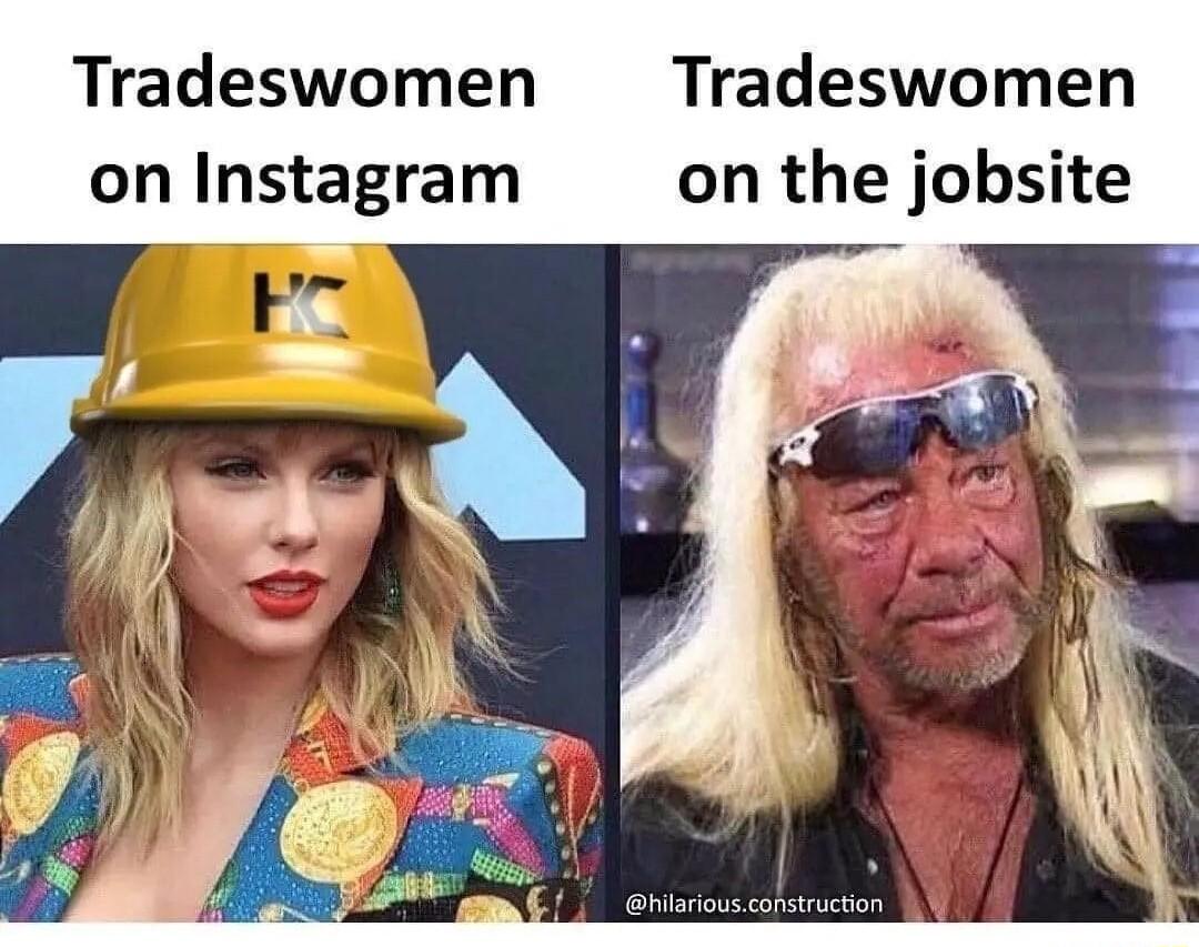 Tradeswomen Tradeswomen on Instagram on the jobsite