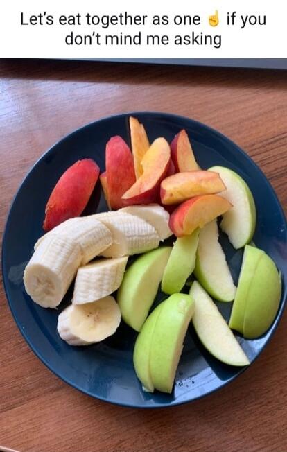 Let's eat together as one 🤞 if you don't mind me asking