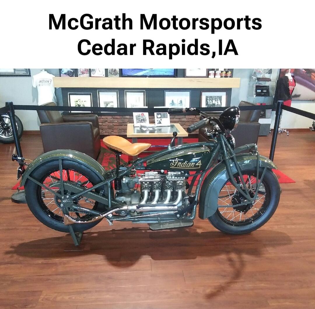 McGrath Motorsports Cedar Rapids, IA Indian 4 Indian