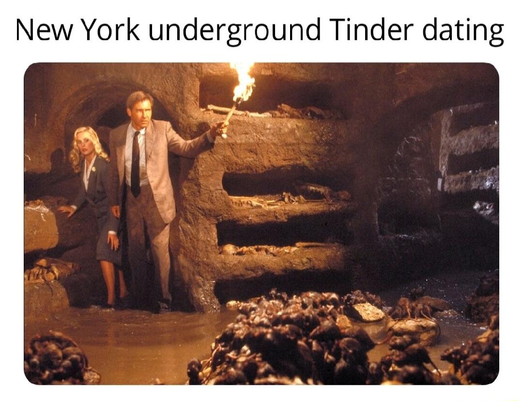 New York underground Tinder dating