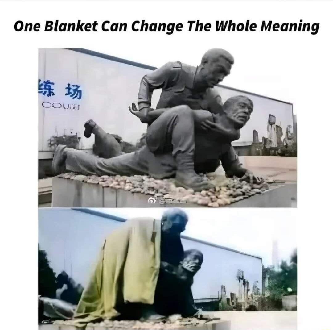 One Blanket Can Change The Whole Meaning