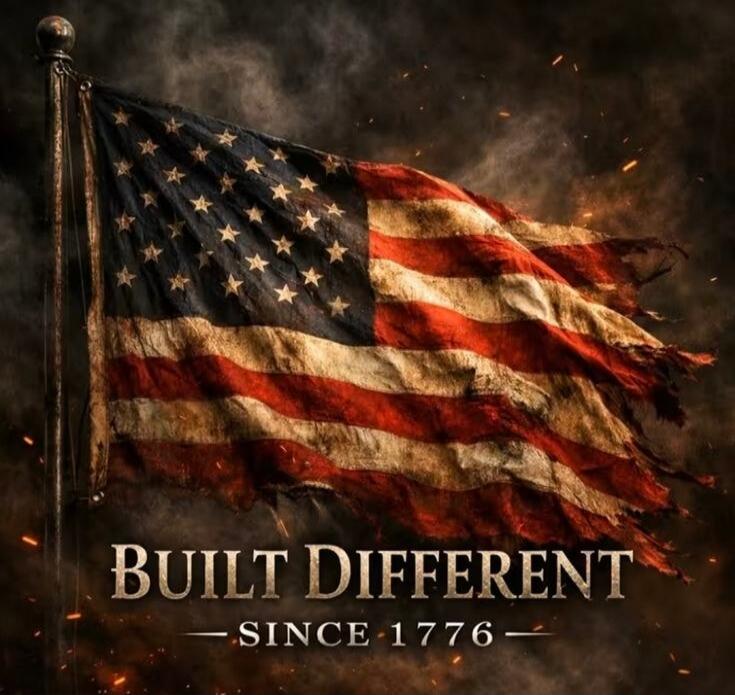 BUILT DIFFERENT SINCE 1776