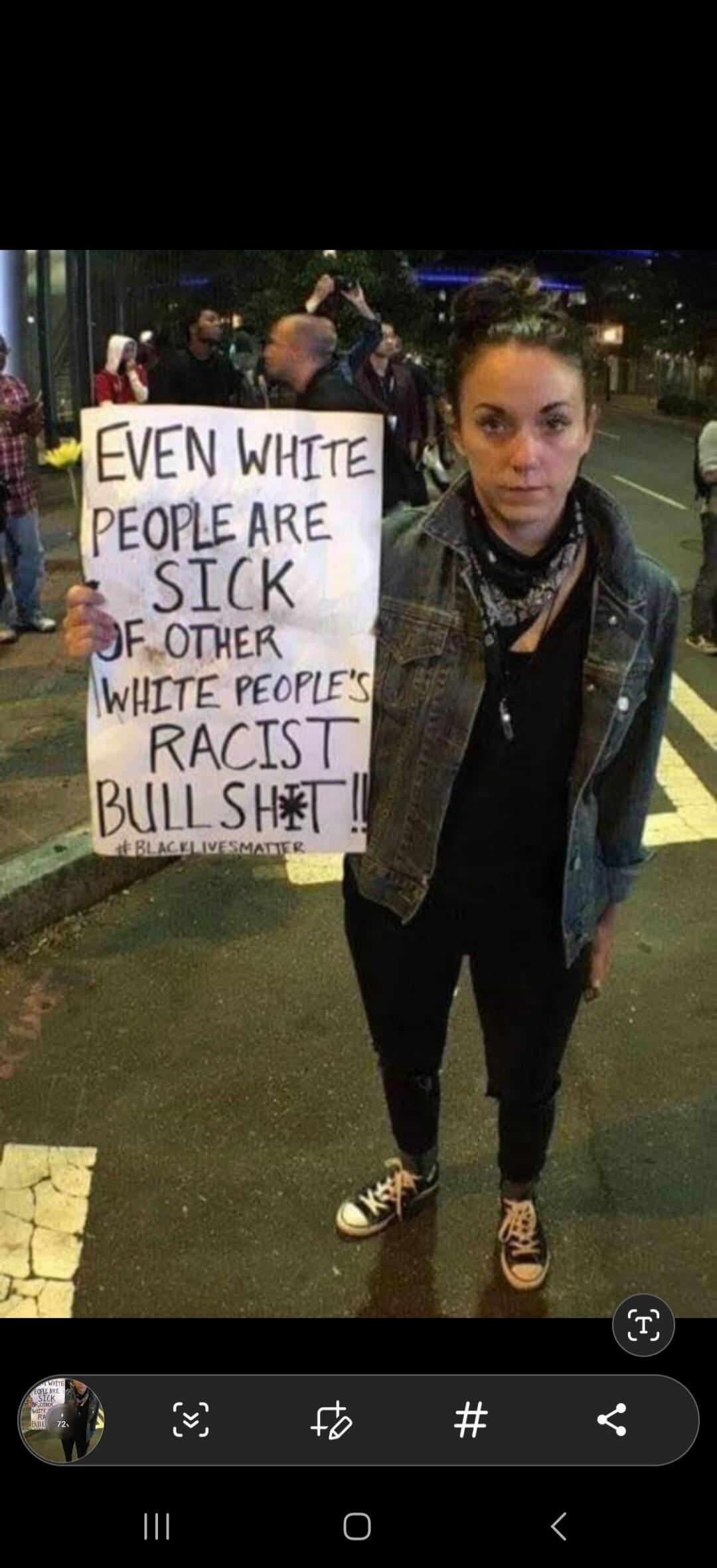 EVEN WHITE PEOPLE ARE SICK OF OTHER WHITE PEOPLE'S RACIST BULLSH*T!! #BLACKLIVESMATTER
