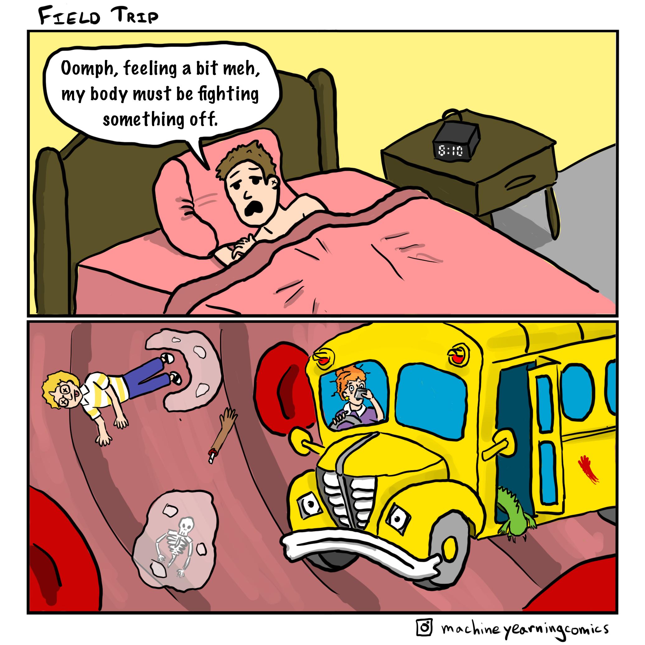 Fzewo Trip Oomph feeling a bit meh my body must be fighting something off wmachine yorn 33Comcs