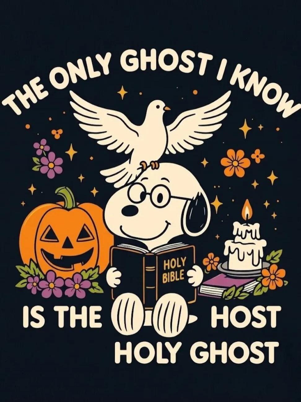 The only ghost I know is the Holy Ghost