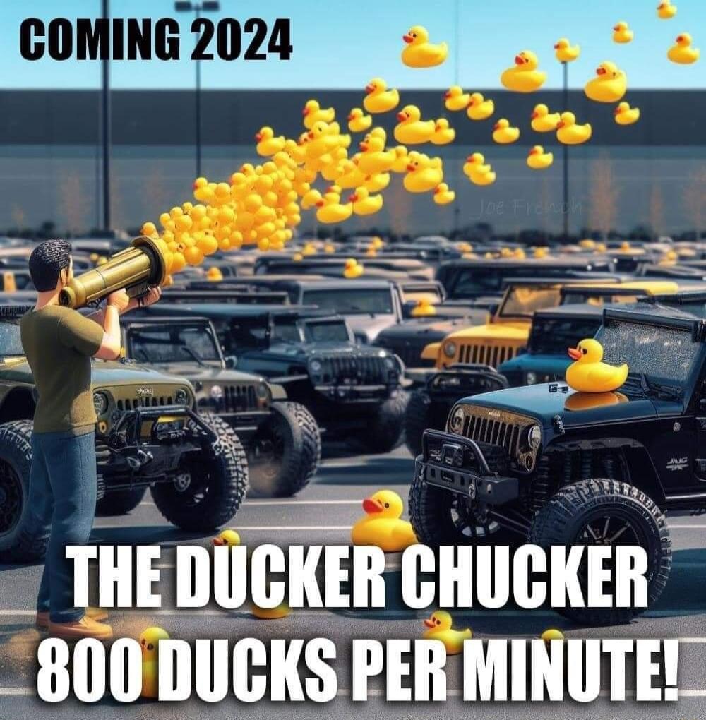uazoza THEDUCKER CHUCKER 800 DUCKS PER MINUTEE