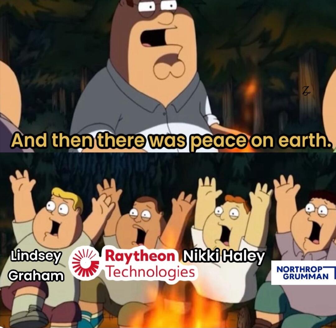 And thenthere p_e_eon earth z b Raytheon INLLY Technologies