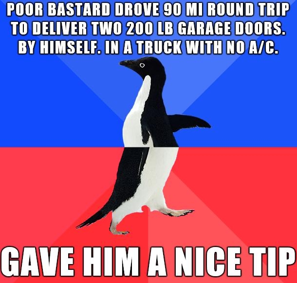 POORBASTARD DROVE90MIROUNDITRIP LT LO Lo Y 300 BY HIMSELE INATRUCKIWITHINOAC GAVE HIM ANICETIP