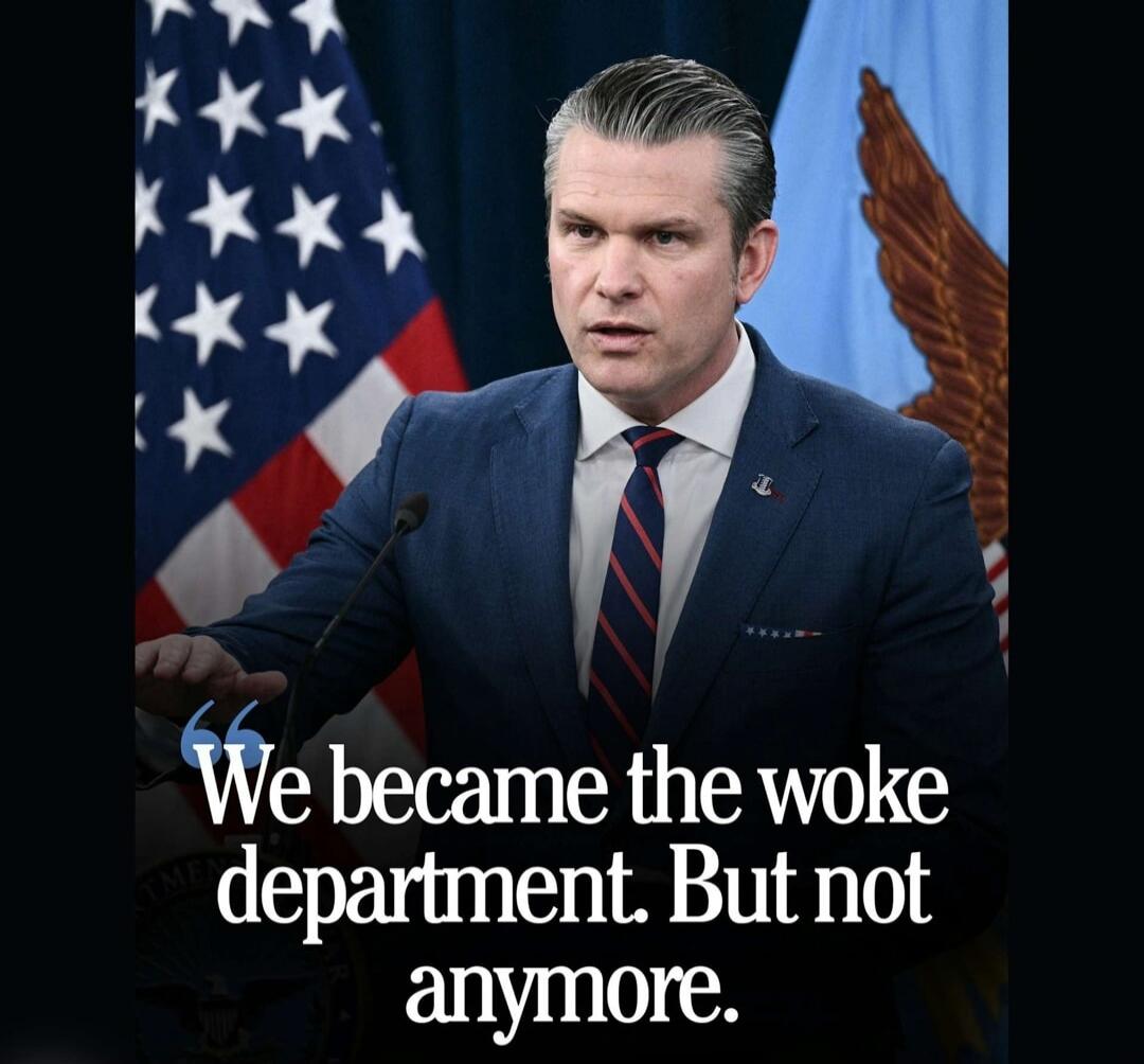 We became the woke department. But not anymore.