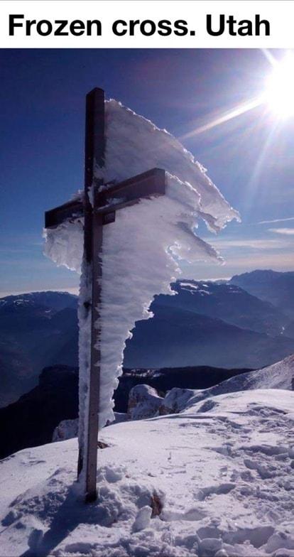 Frozen cross Utah