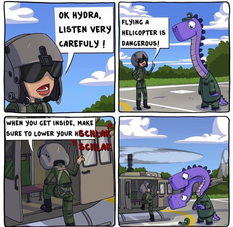 OK HYDRA FLYING A LISTEN VERY 4y 1coprer 15 DANGEROUS ol WHEN YOU GET INSIDE MAKE SURE TO LOWER YOUR HSC