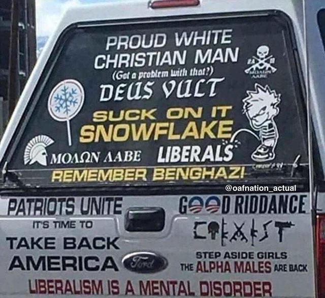 o Gotaproiem DEASVULT 4 1 4 ON IT s NDWFLAK moaan AABE LIBERALS EQQE Rgll 1 ITS TIME TO E A r TAKE BACK AMERICA