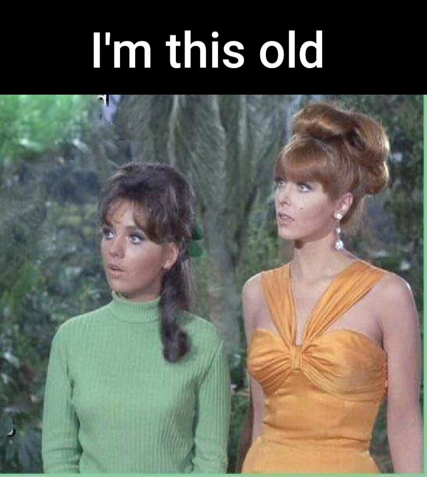 I'm this old
