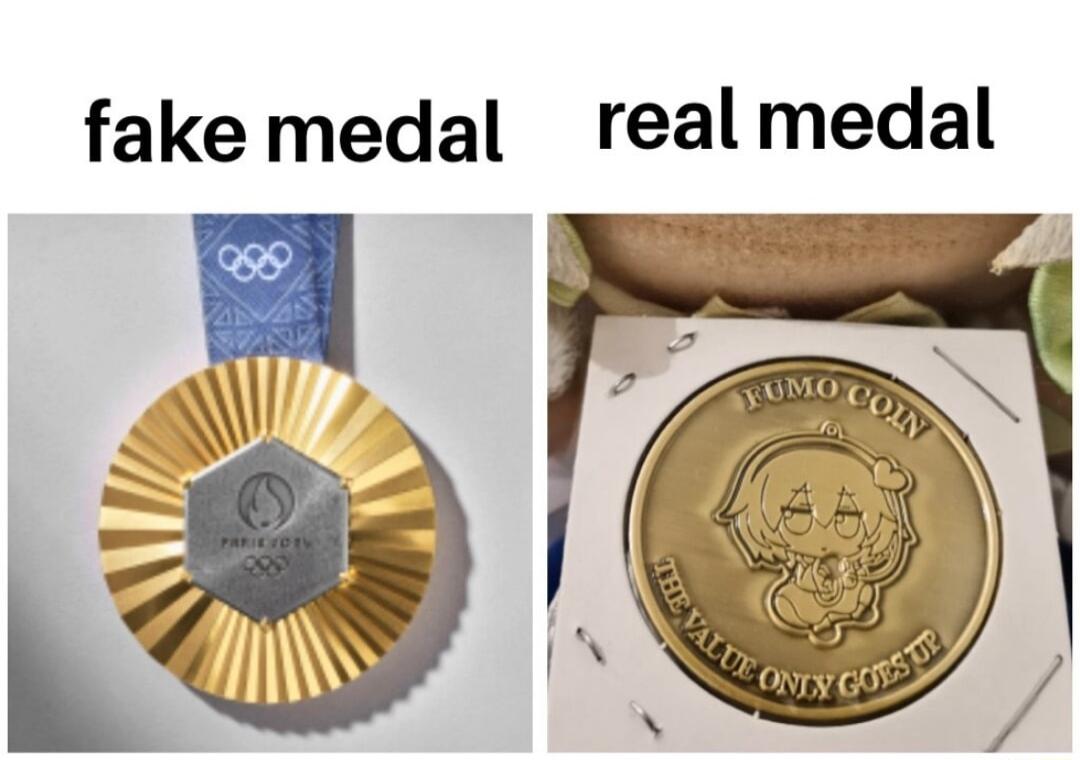 fake medal real medal N7 9