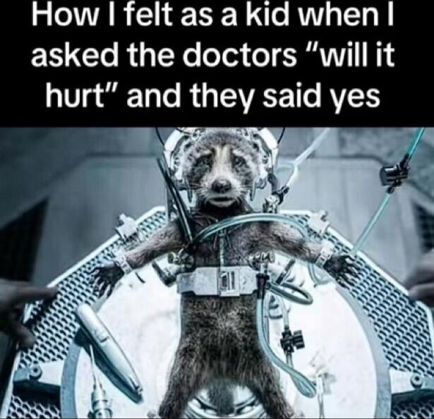 How felt as a kid when asked the doctors will it Vg i TaTe R s SIVCT 1o AVETS