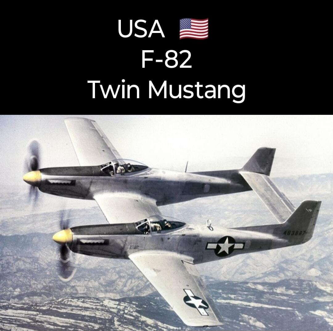 USA F-82 Twin Mustang