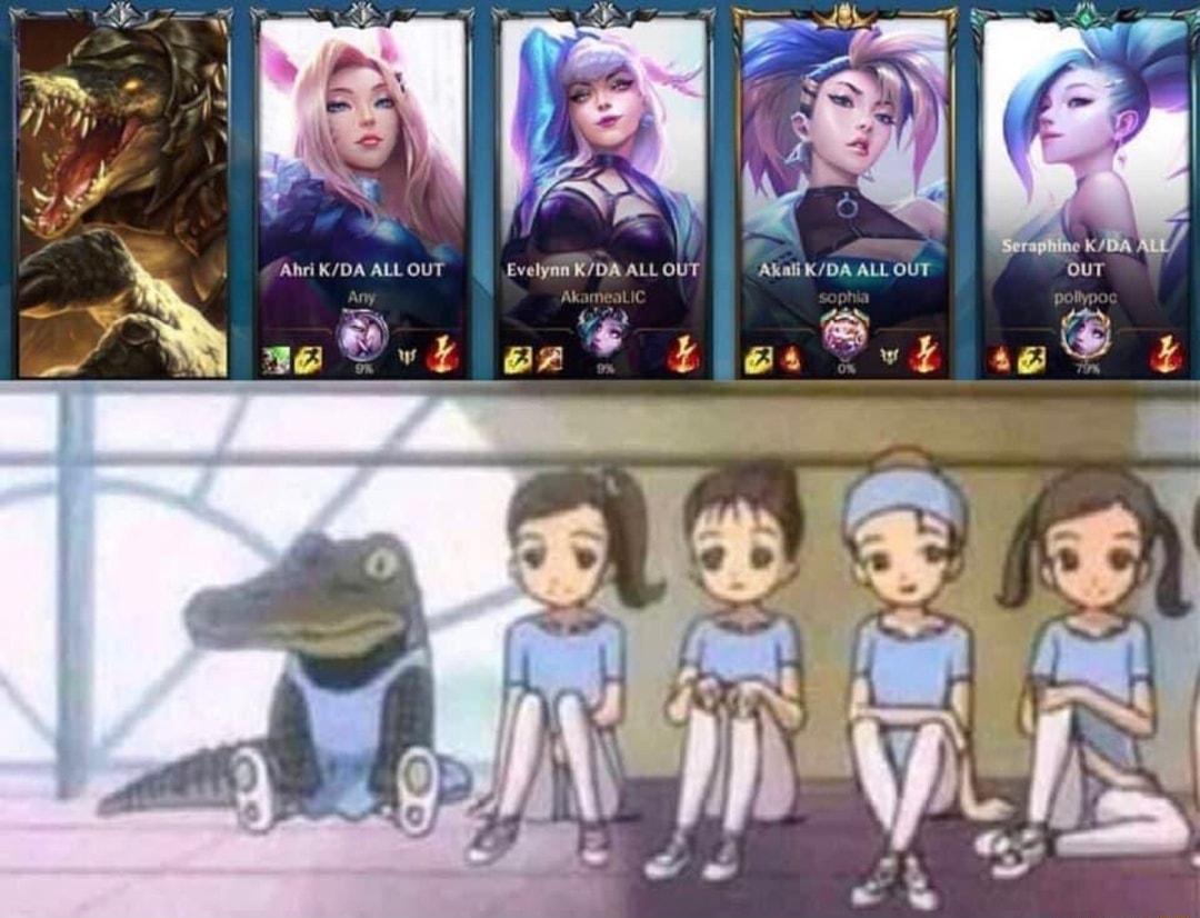 Evelynn KDA ALL OUT Akali KDA ALL OUT