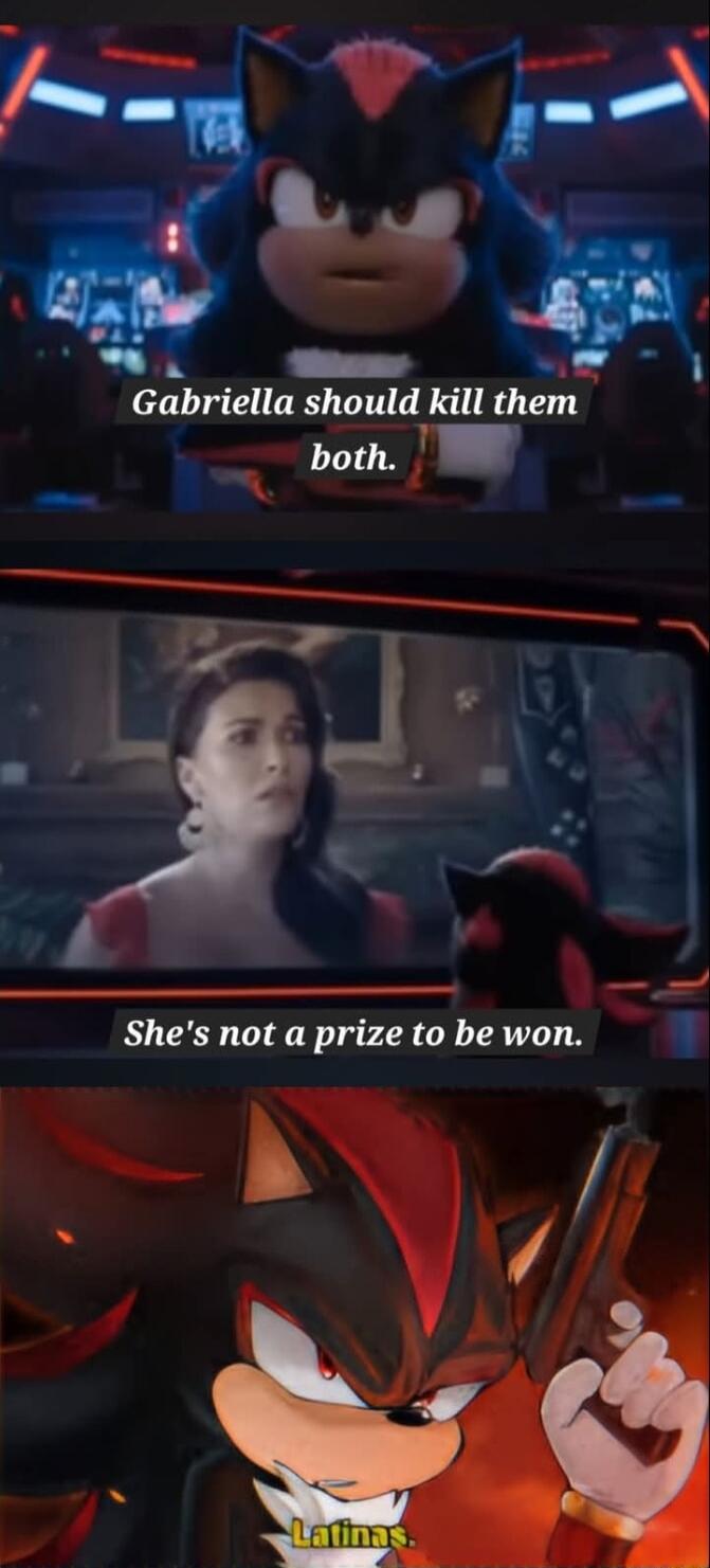 Gabriella should kill them botn Shes not a prize to be won Al