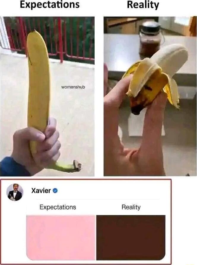 Expectations Reality Xavier Expectations Reality