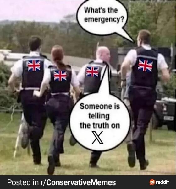 What's the emergency?
Someone is telling the truth on X