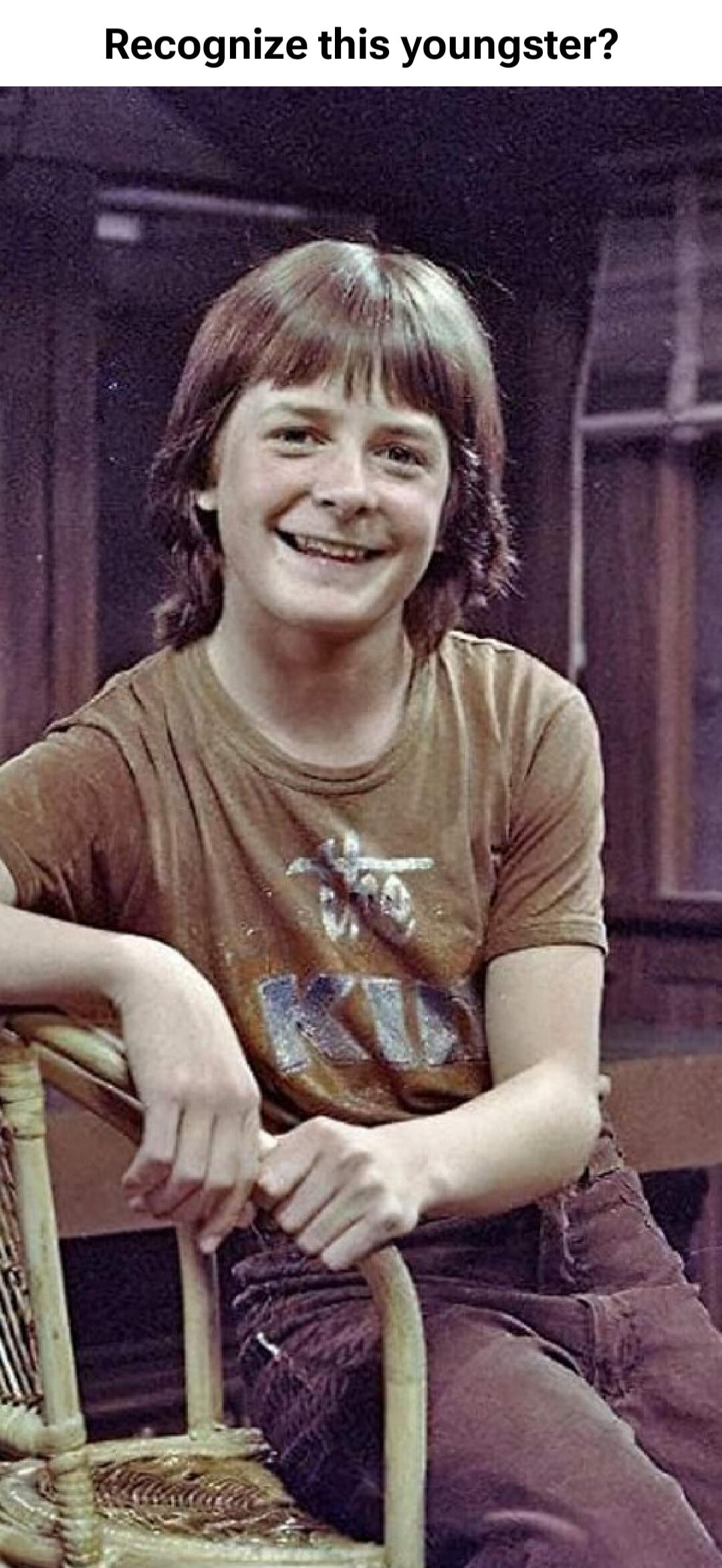 Recognize this youngster?