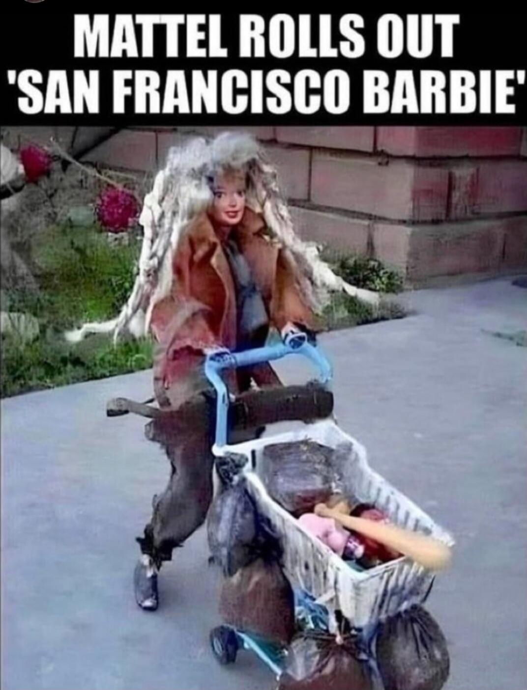 MATTEL ROLLS OUT 'SAN FRANCISCO BARBIE'